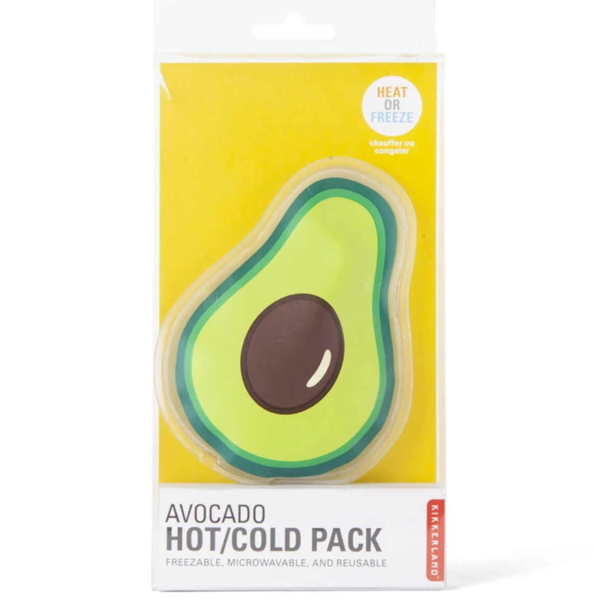 Kikkerland Hot/Cold Pack – Avocado
