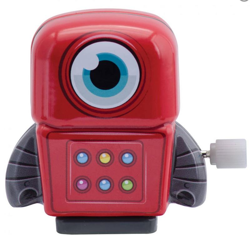 Mini Tin Robots – Assorted Colors – Sold Individually