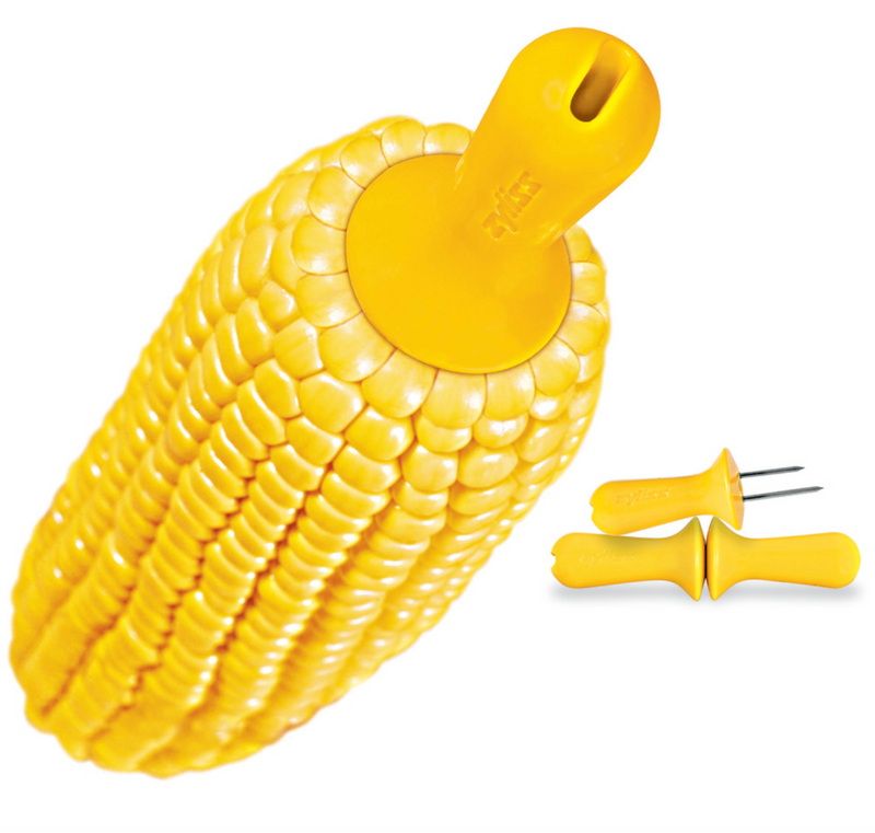 Zyliss Jewel Interlocking Corn Holders – 4pk