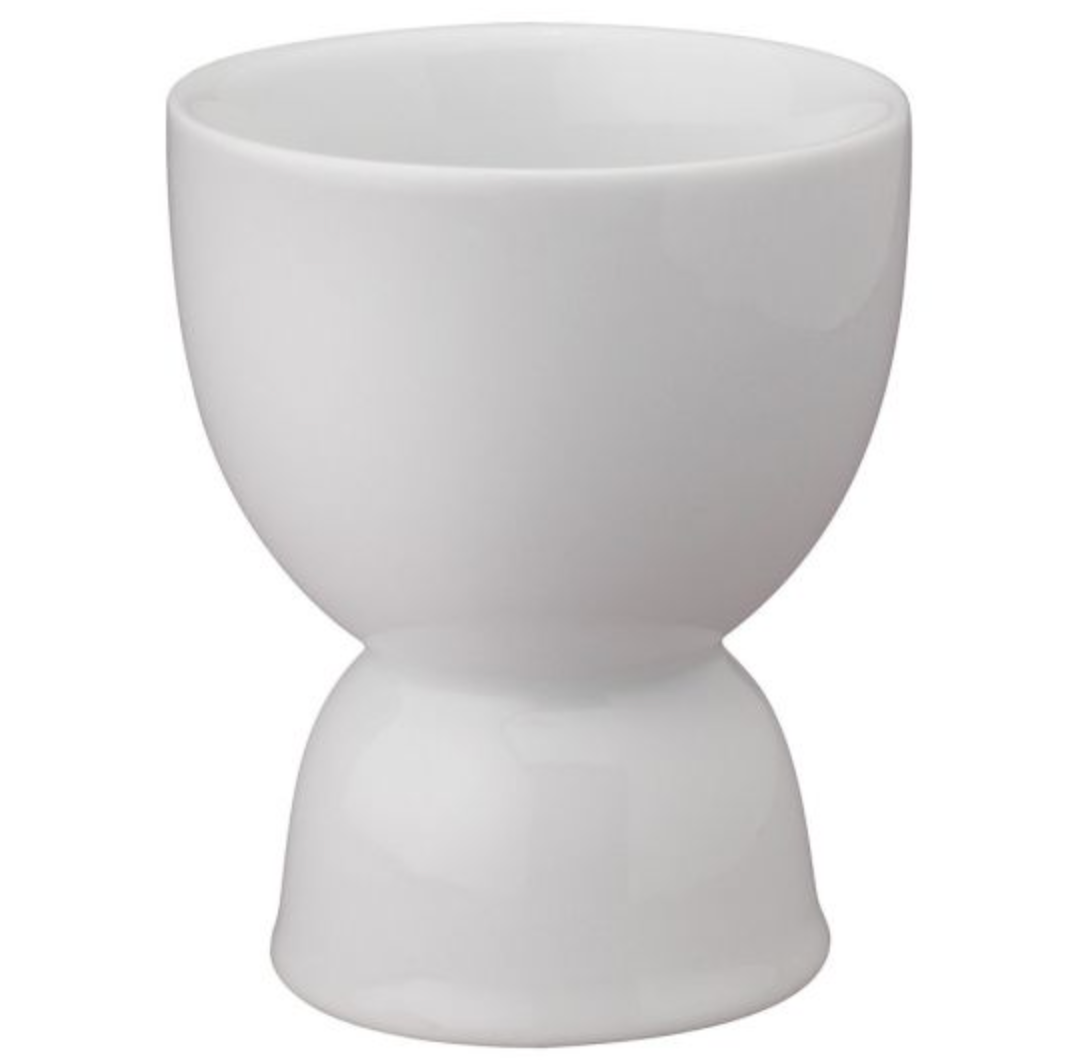 Double Egg Cup – White