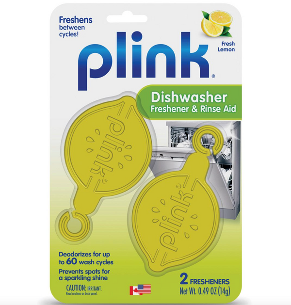 Plink Dishwasher Freshener & Rinse Aid – 2 Pack