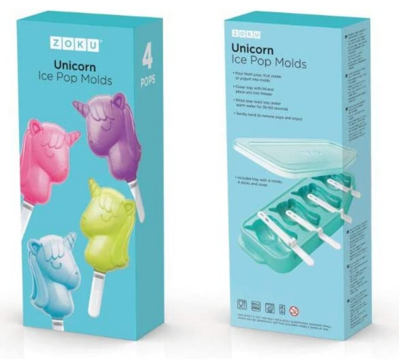Zoku Unicorn Popsicle Molds