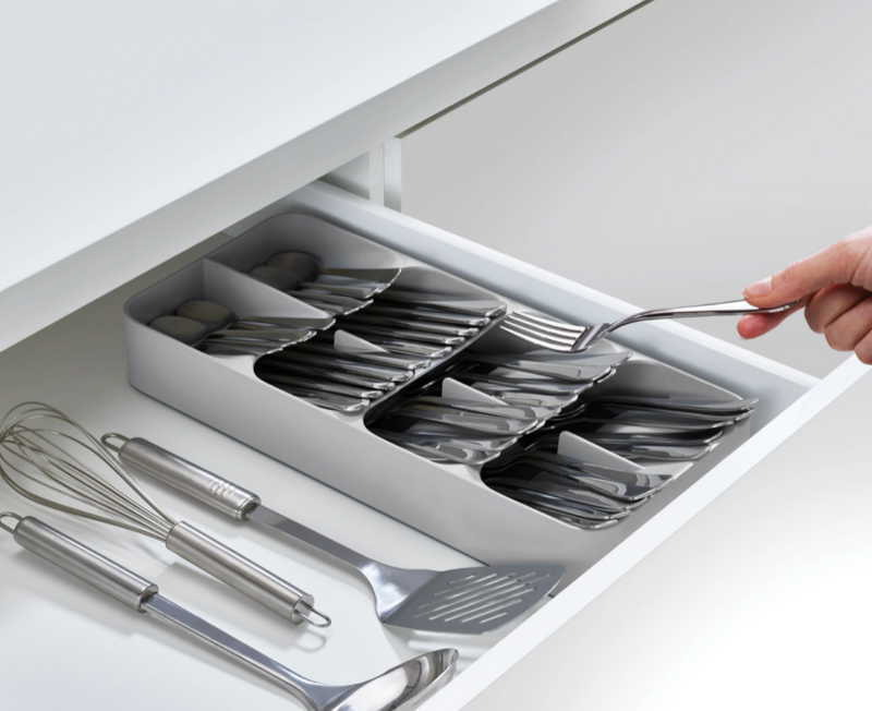 Joseph Joseph DrawerStore Large Cutlery Organizer – 8 Compartments