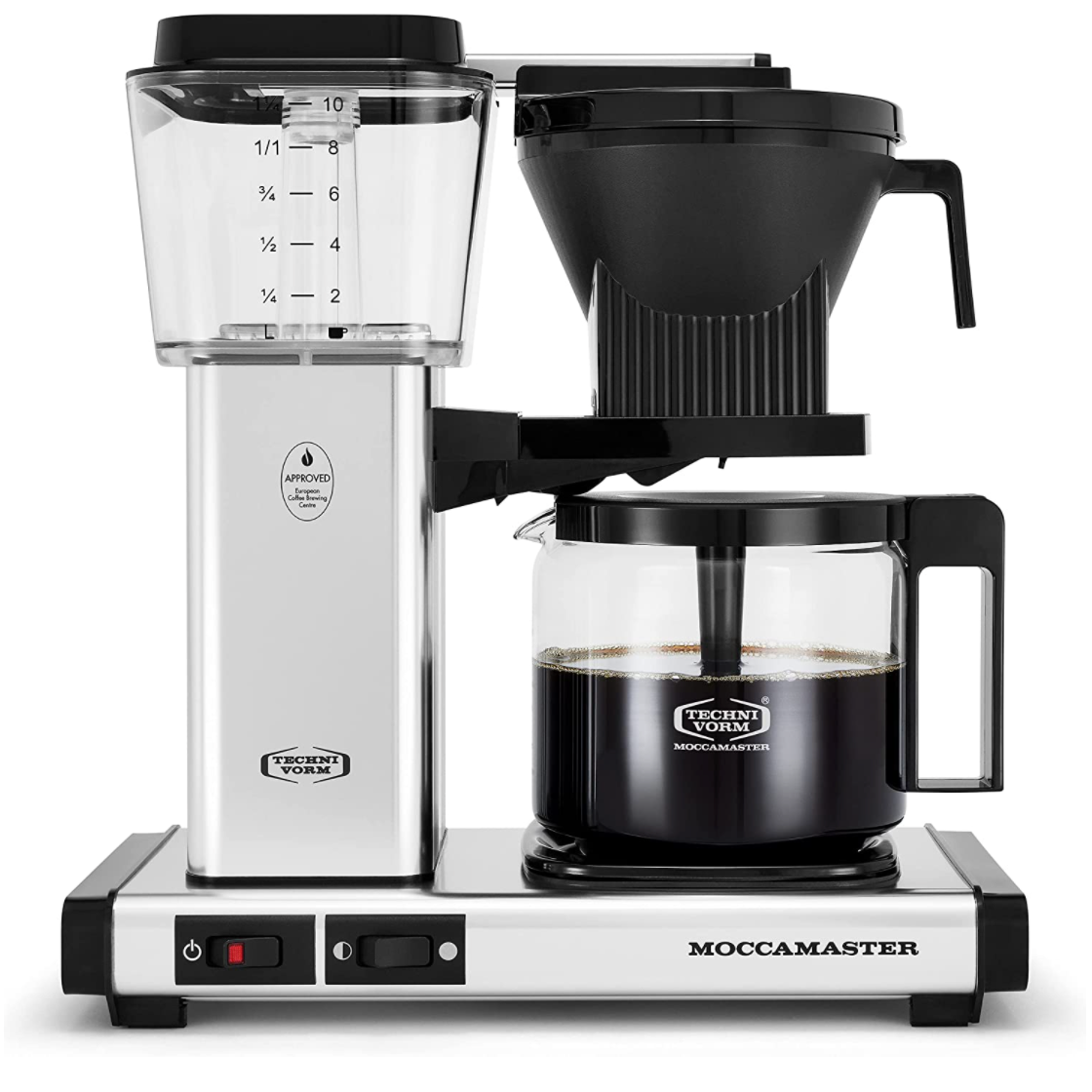 Technivorm Moccamaster 59616 KBG Coffee Brewer – 40oz – Stainless