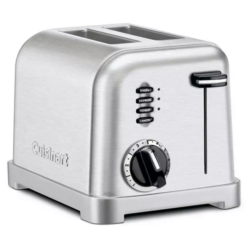 Cuisinart 2 Slice Compact Metal Toaster – Stainless Steel
