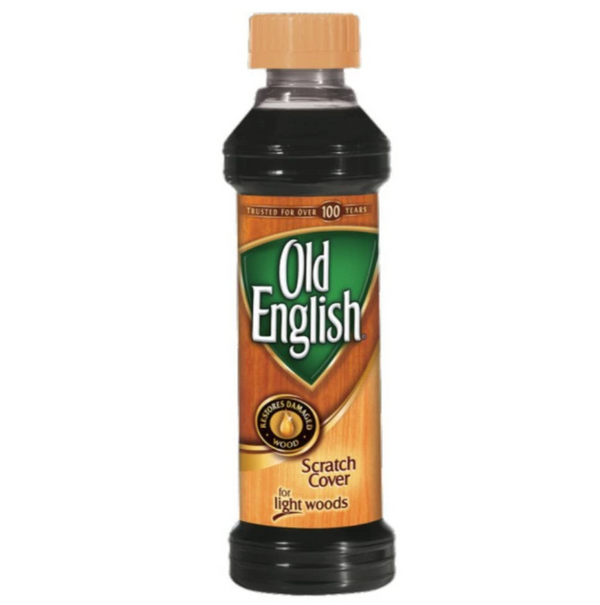 Old English Liquid Scratch Cover For Light Wood – 8-oz.