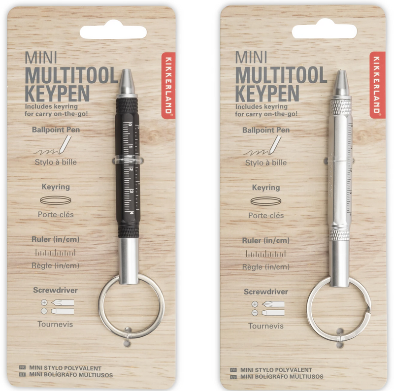 Kikkerland Mini Multi Tool Pen – Single Pen