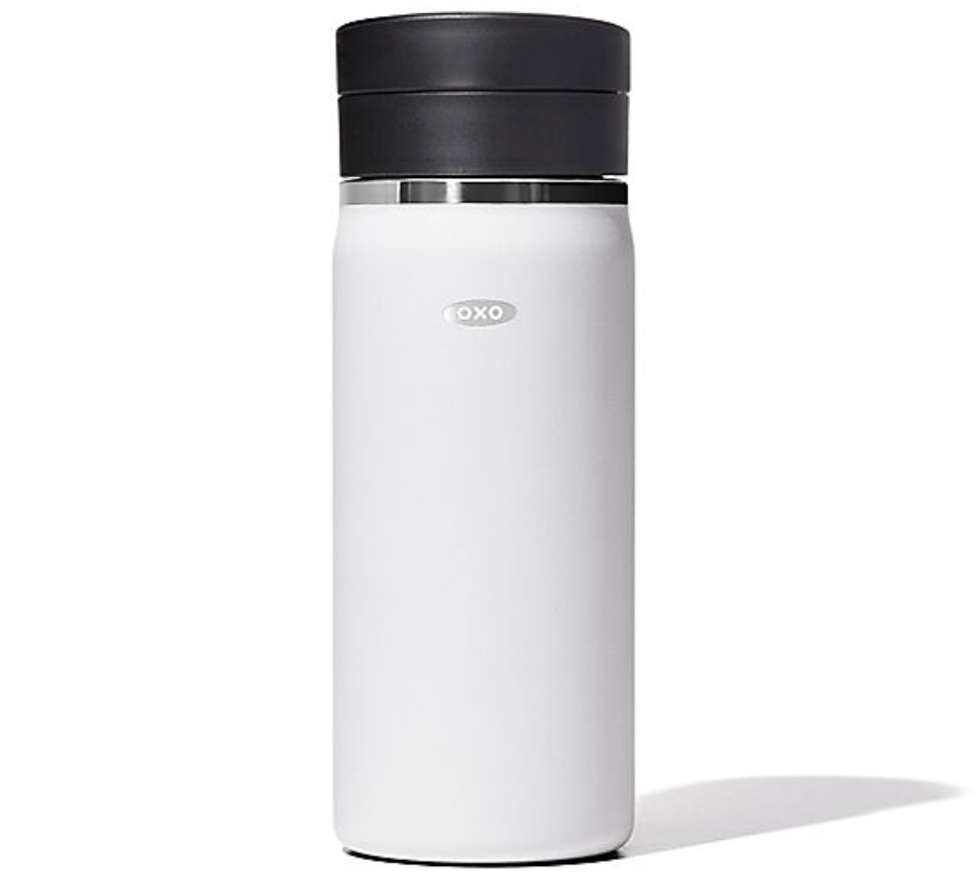 OXO Good Grips 16 oz. Thermal Mug with SimplyClean Lid – White