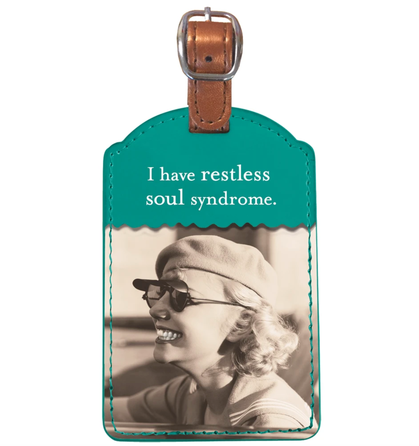 Shannon Martin Luggage Tag – I Have Restless Soul Syndrome
