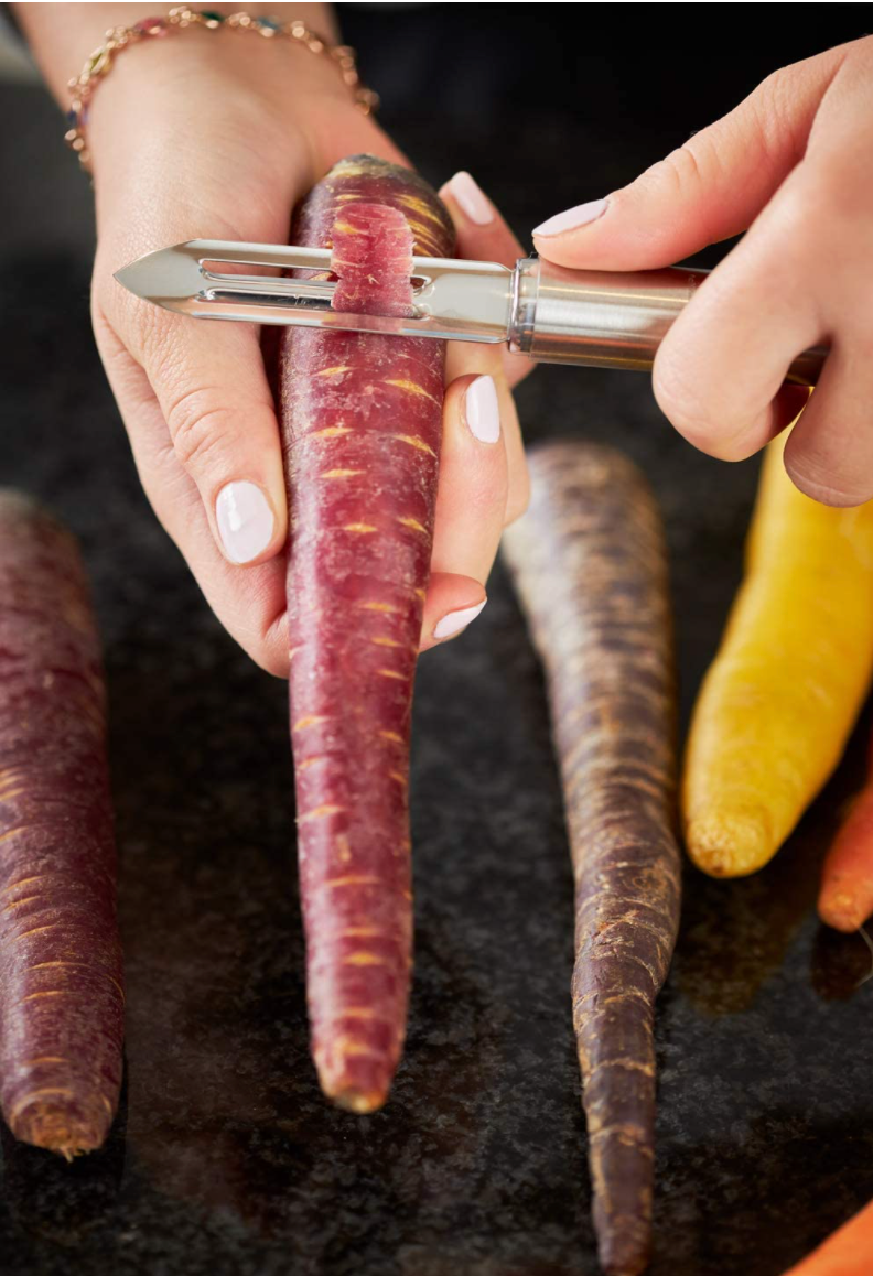 Peeler With Rubbish Bin Stainless Steel Cutter Peeler Carrot