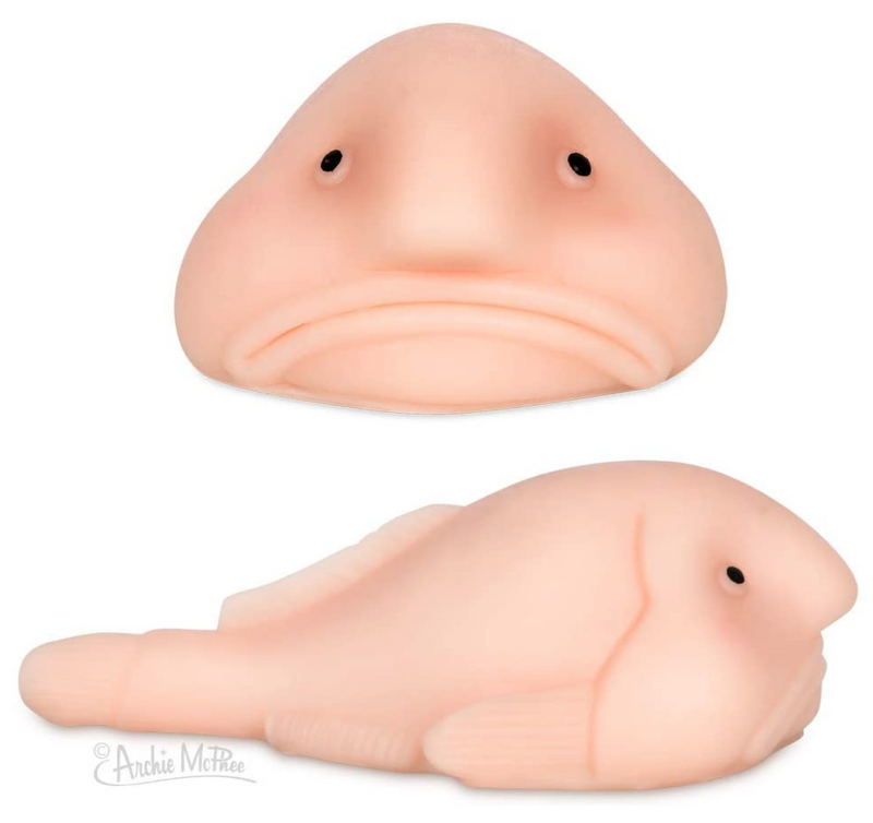 Sunny The Blobfish A Squishy, Stretchy, Sticky Toy – 5" long