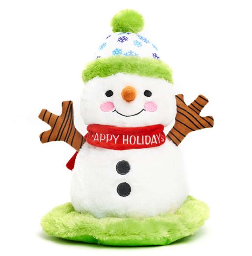 Cuddle Barn Animated Flurry The Snowman Christmas Plush Toy