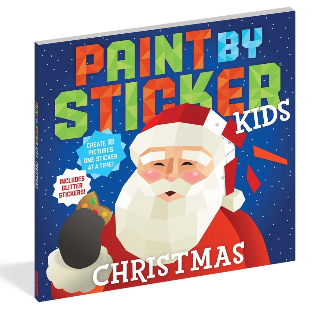 Paint by Sticker Kids Book: Santa