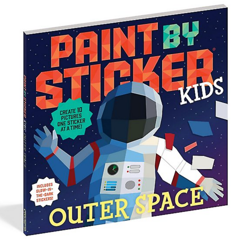 Paint by Sticker Kids Book: Outer Space