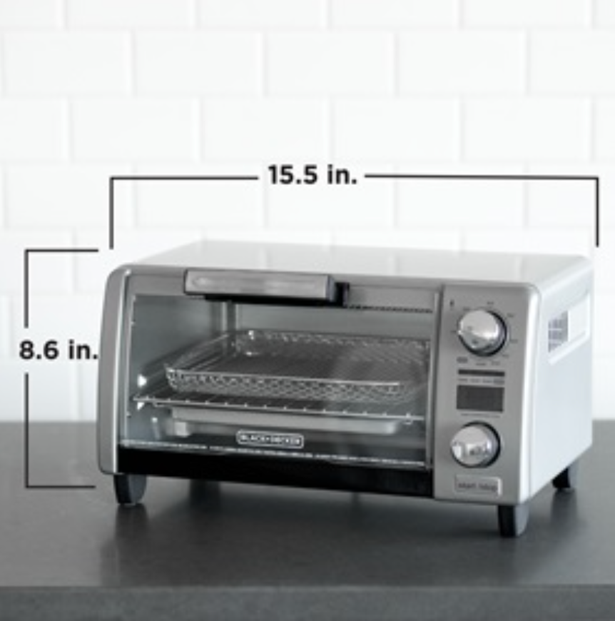 Black and Decker Crisp 'N Bake air fry toaster oven - electronics