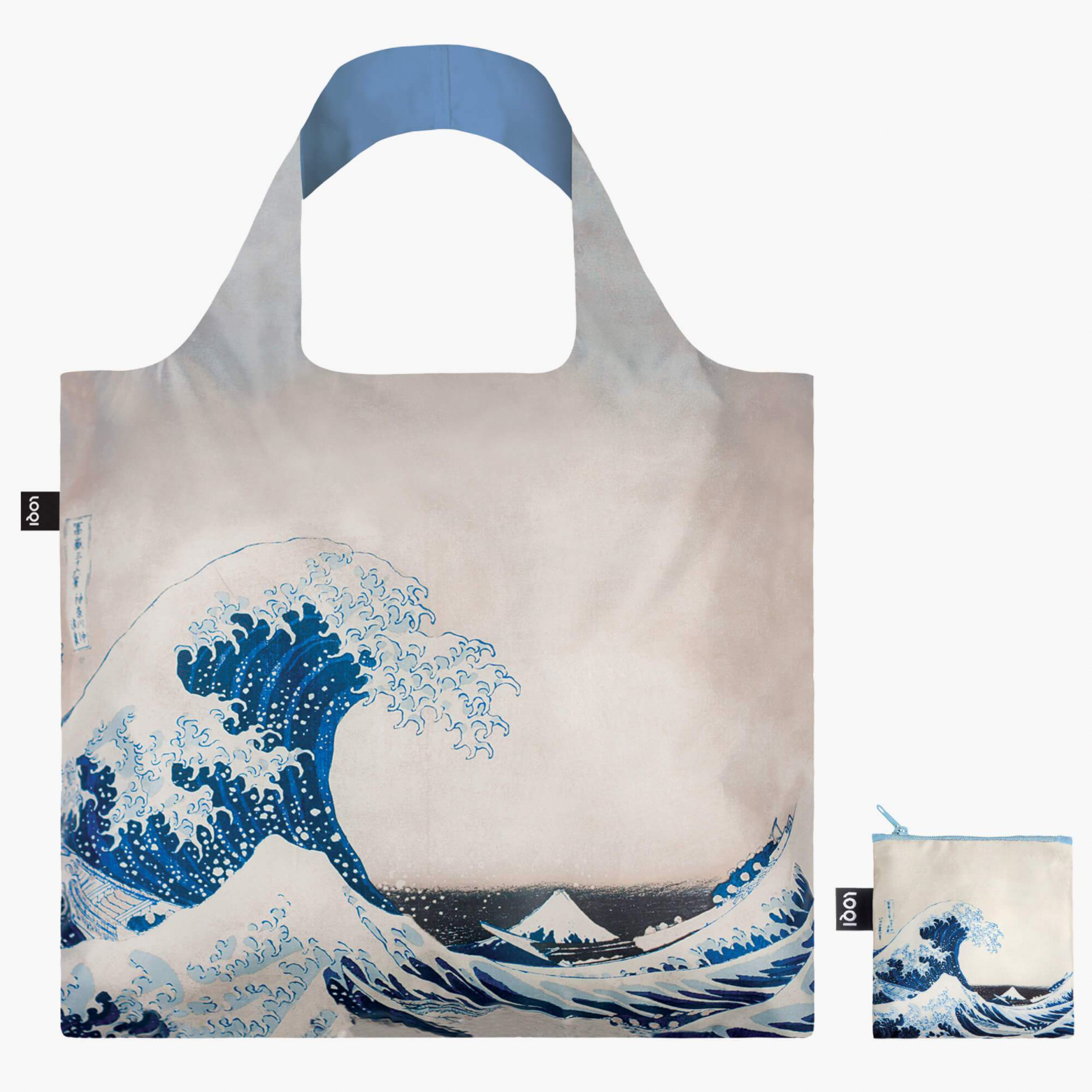 LOQI Reusable Tote Bag – The Great Wave