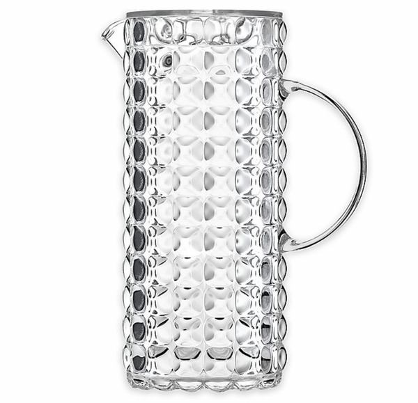 Guzzini Tiffany Collection Water Pitcher with Lid – 1.8 Quart Capacity