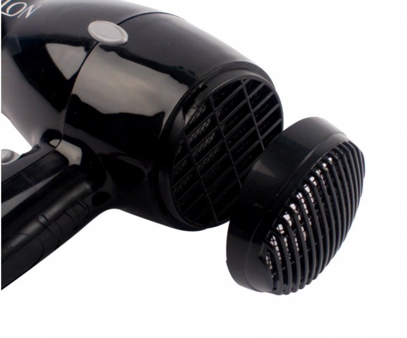 Revlon Essentials Lightweight + Compact Travel Hair Dryer – Black
