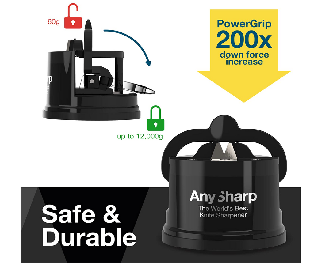 AnySharp Knife Sharpener review: Safe, easy and cheap