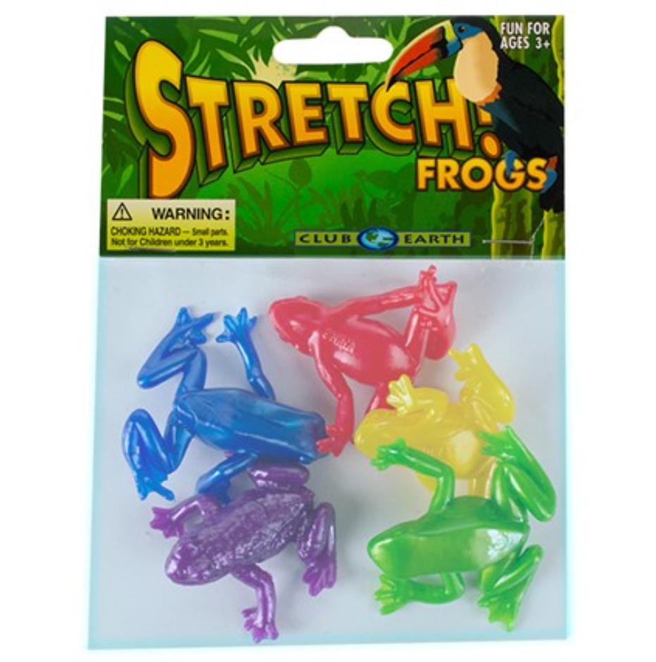 Stretch Frogs Squishy Toys - Pack of 5
