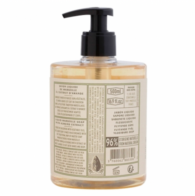 Panier Des Sens Liquid Marseille Soap – Soothing Almond - 500ML