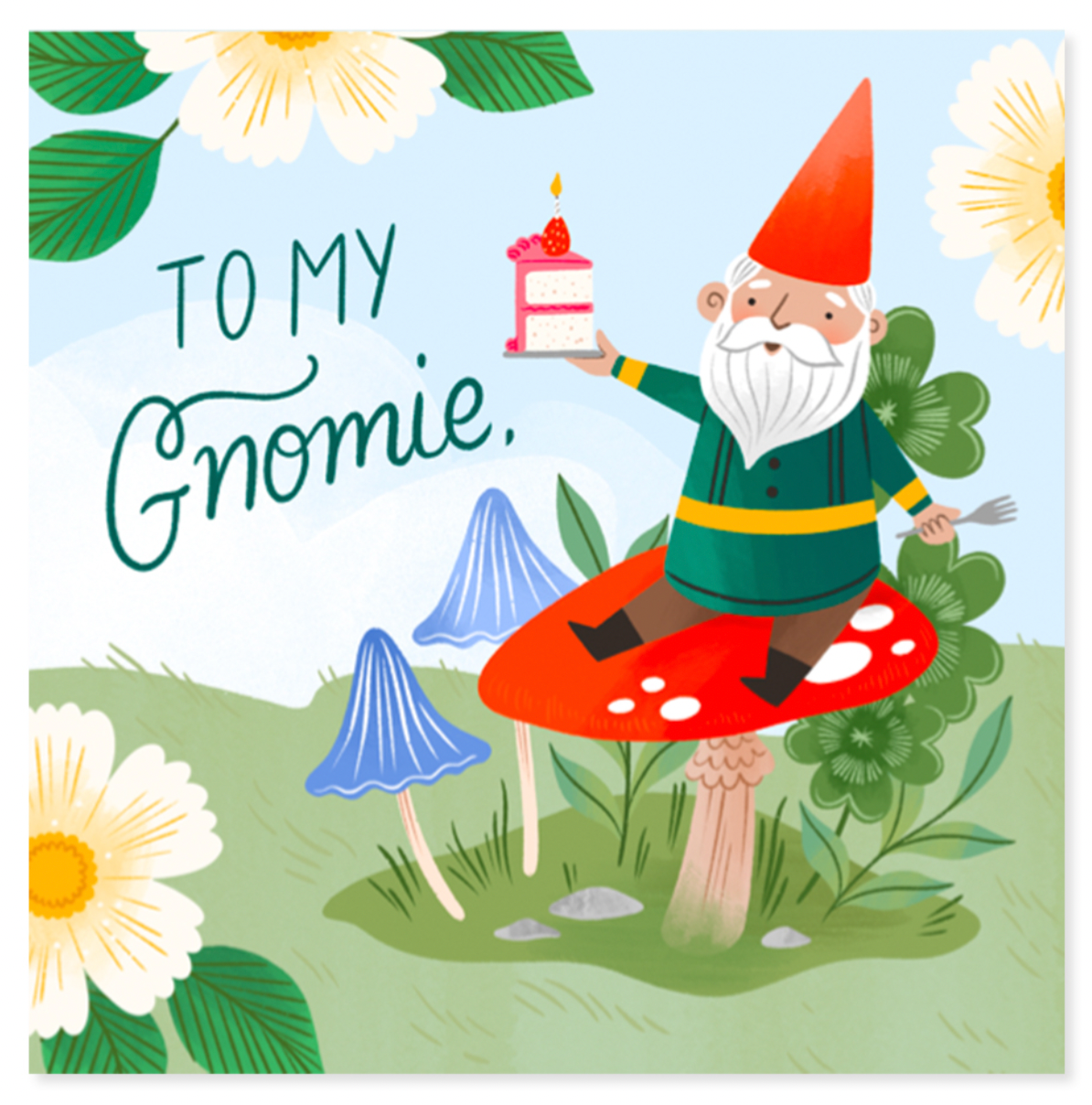 Up With Paper 3D Pop-Up Greeting Card – Gnome