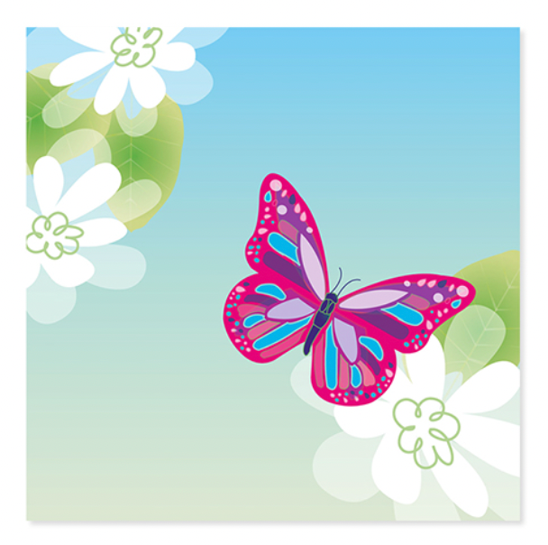 Up With Paper 3D Pop-Up Greeting Card – Butterflies