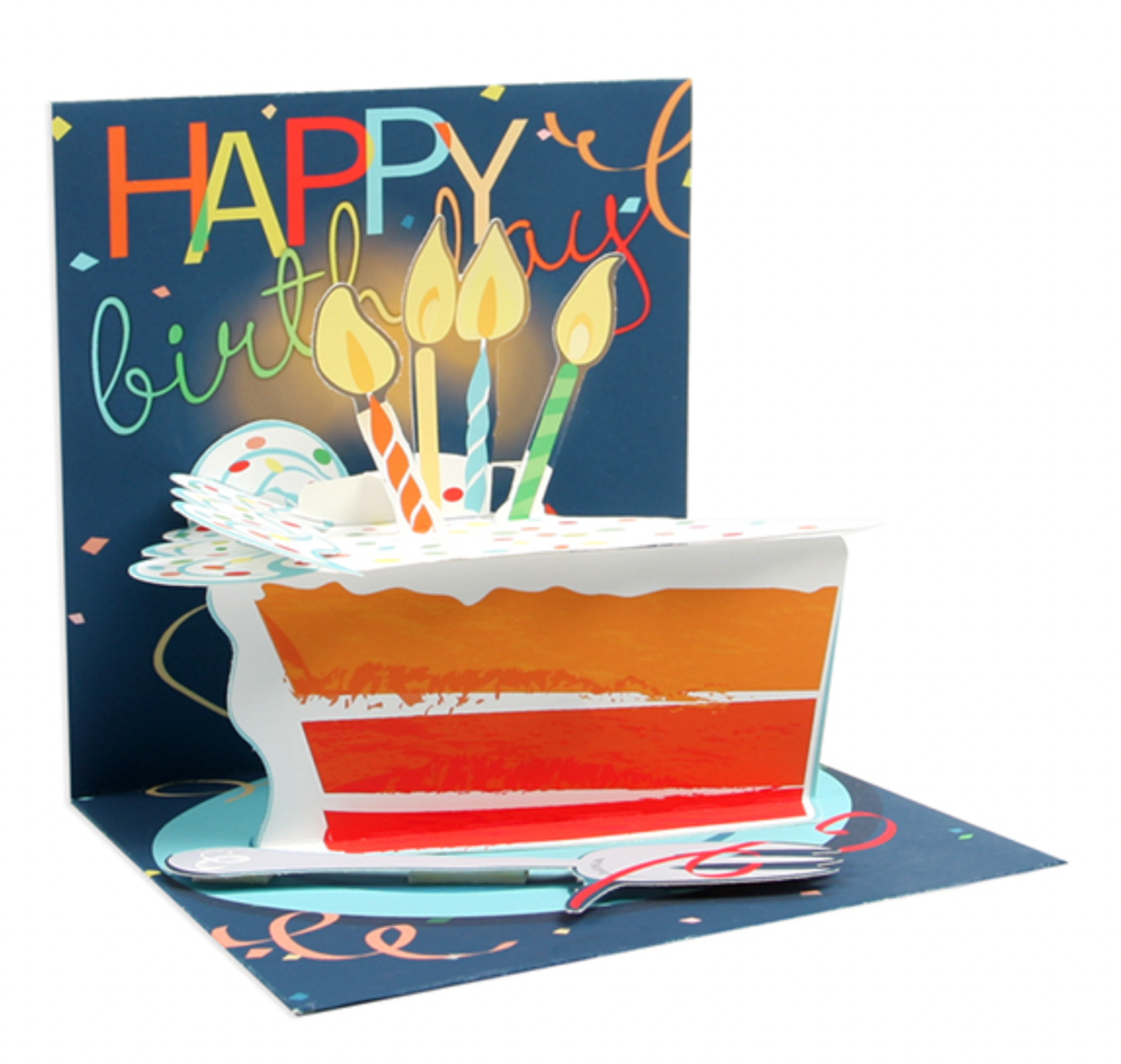 Up With Paper 3D Pop-Up Greeting Card – Big Slice