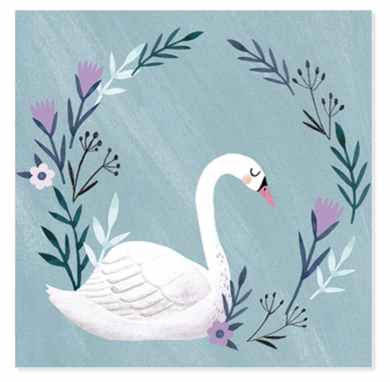 Up With Paper 3D Pop-Up Greeting Card – Swan Lake