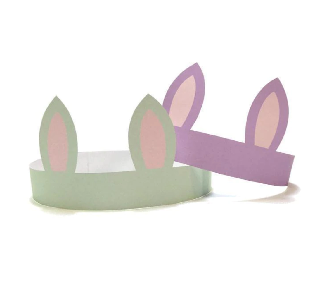 Caspari Bunnies & Carrots Easter Celebration Crackers – 8 Pack