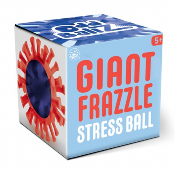 Giant Frazzle Stress Ball Toy – Assorted Colors - Sold Individually