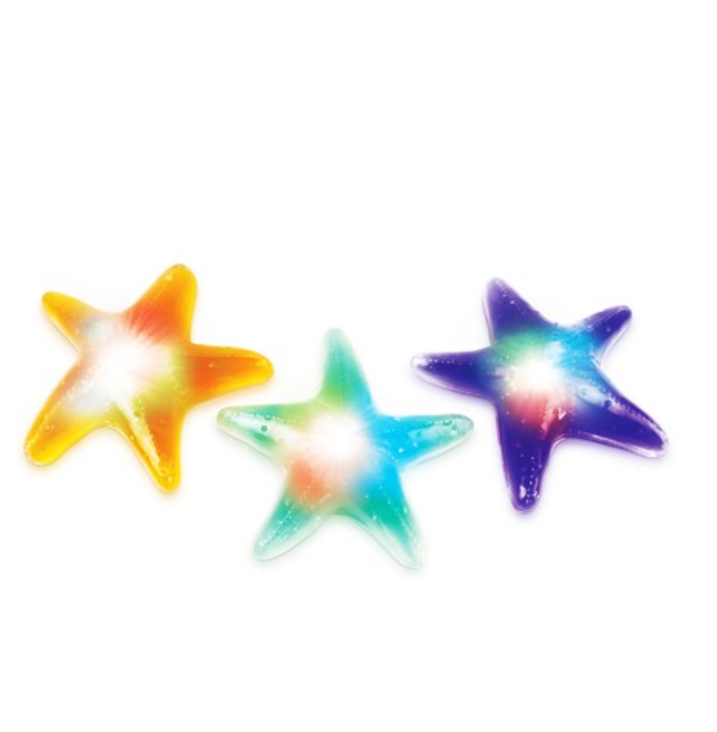Light Up Ooey Gooey Starfish – Assorted Colors - Sold Individually