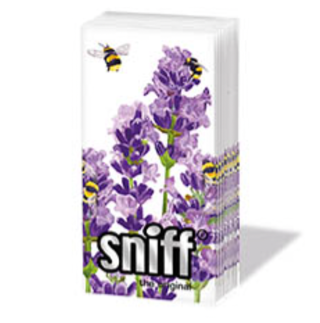Bees & Lavender Sniff Pocket Tissues – 10 Tissues Per Pack