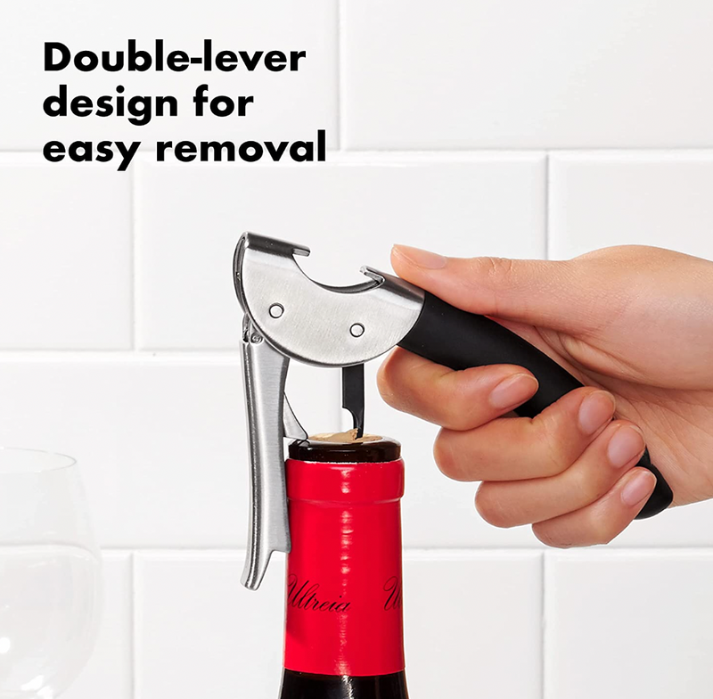 OXO Good Grips Winged Corkscrew with Removable Foil Cutter
