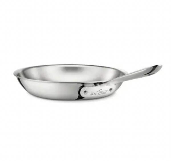 All-Clad D5 Brushed 5-ply Bonded Cookware | Fry Pan – 8 inch