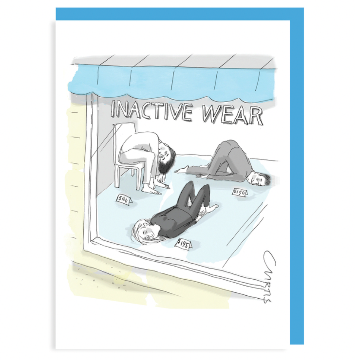 New Yorker Note Card -  Inactive Wear