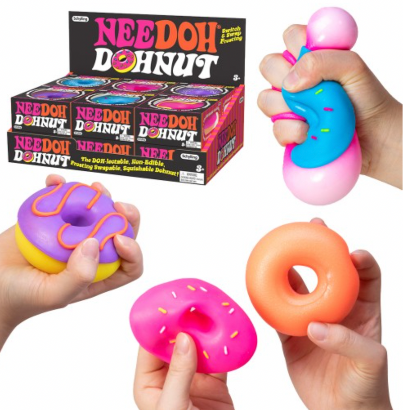 NeeDoh Dohnut – Assorted Colors – Sold Individually