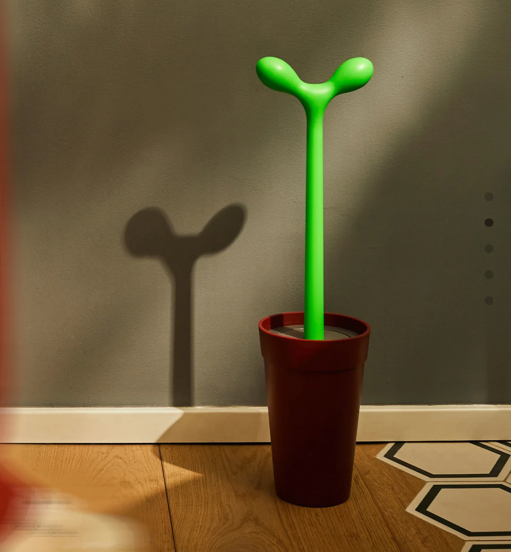 Alessi MERDOLINO Klobürste – Design-Ikone In Blau, 48 Cm Hoch, Aus Thermoplastischem Harz