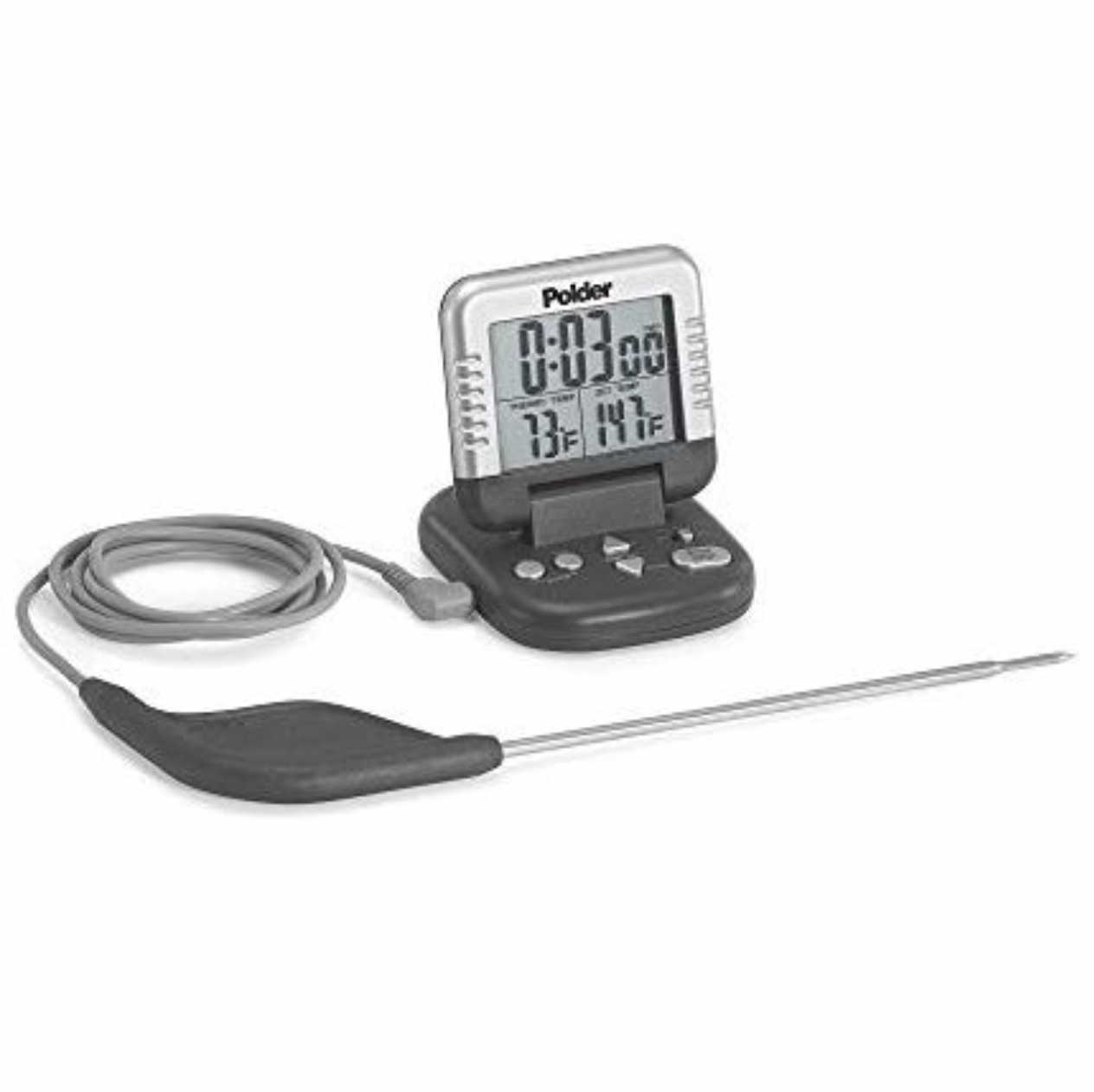 Digital In-Oven Programmable Meat Thermometer and Timer