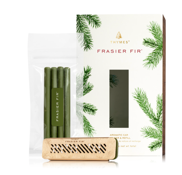 Thymes Frasier Fir Automatic Car Diffuser and Refill