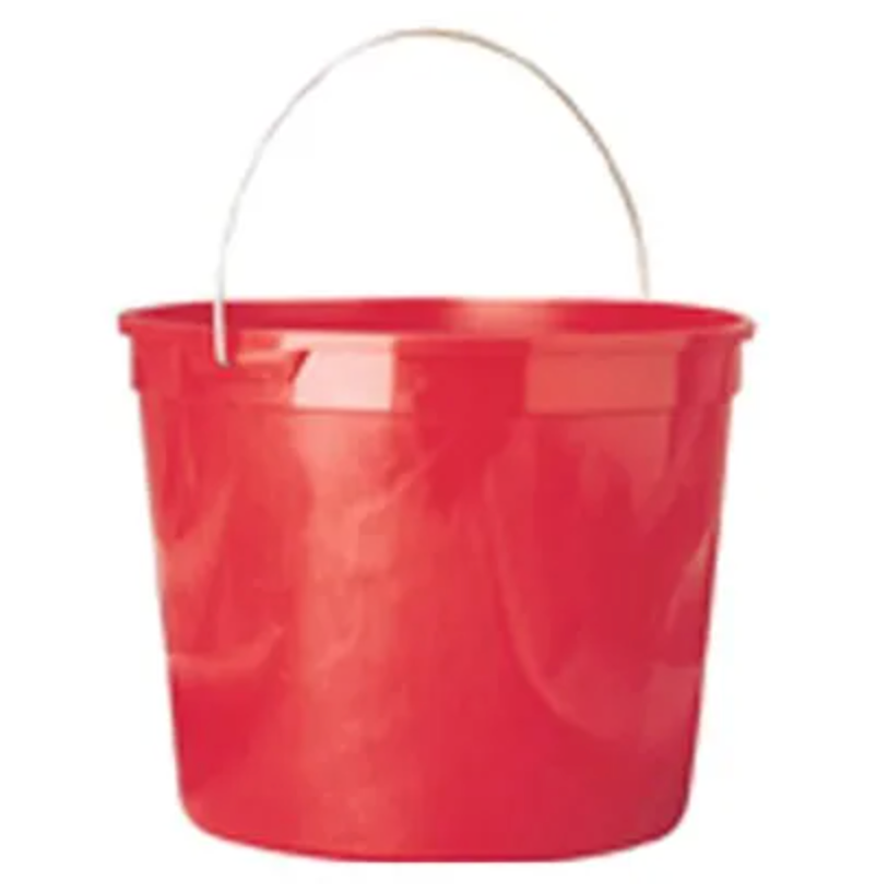 Plastic Heavy Duty Handy Paint Pail / Bucket – 10qt