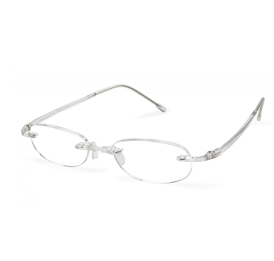 Scojo Gels Original Reading Glasses – Crystal Clear