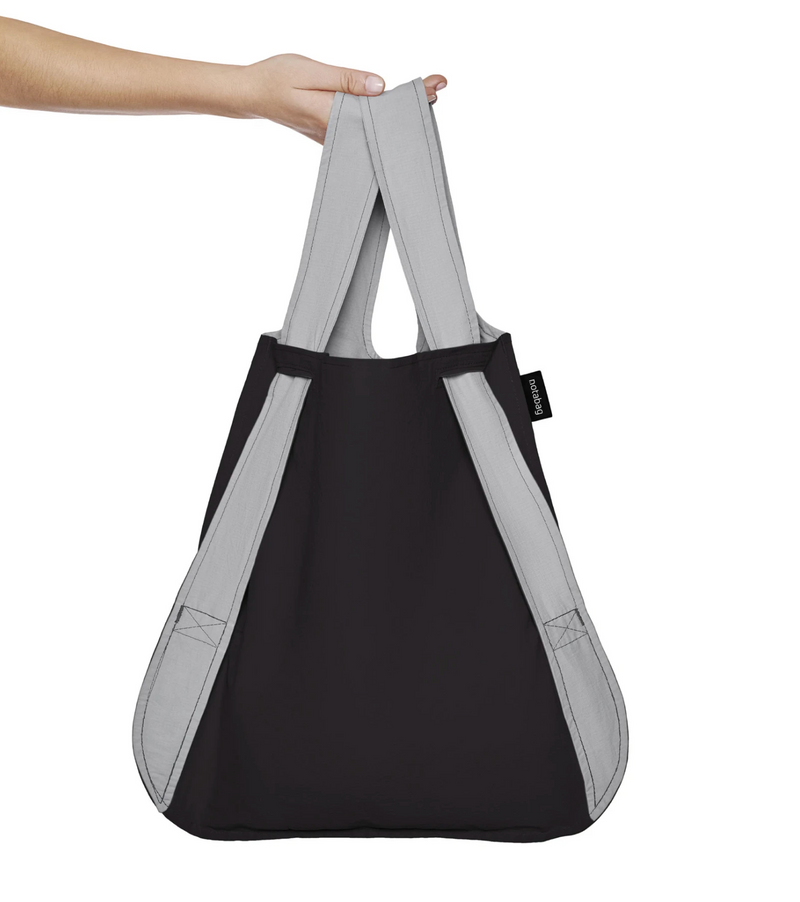 Notabag Convertible Tote Backpack – Grey/Black