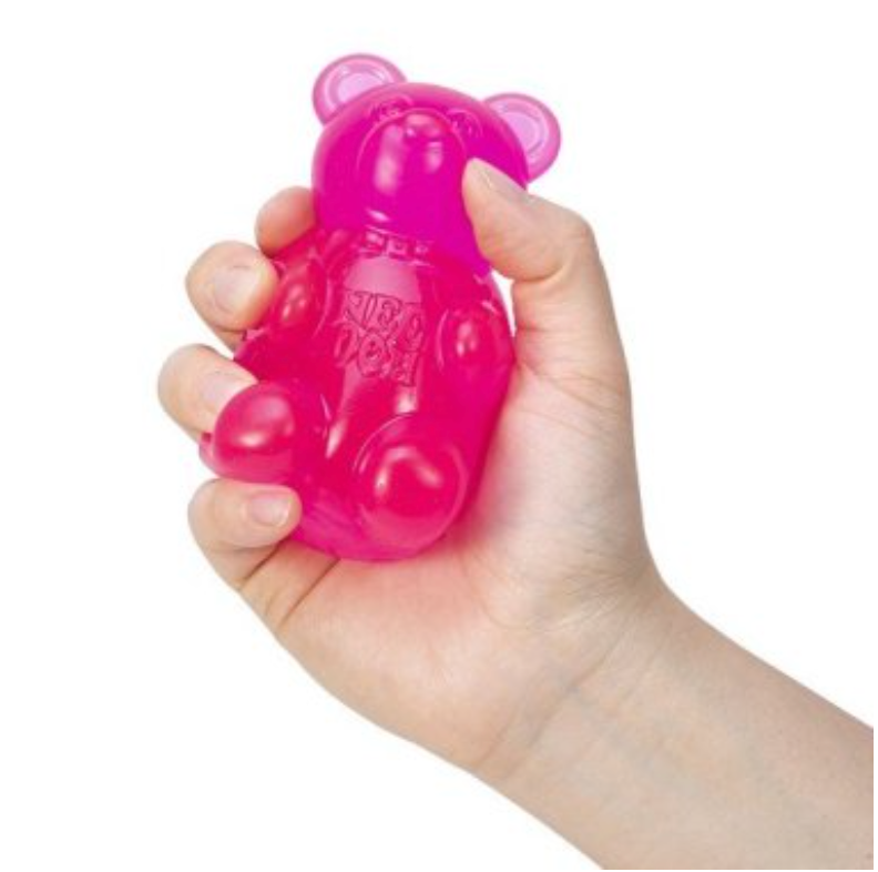 NeeDoh Gummy Bear Squishy Toy – Assorted Colors – Sold Individually