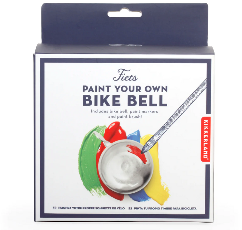 Kikkerland Paint Your Own Bike Bell