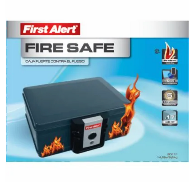 First Alert Key Lock Fireproof Safe – 0.17 cu ft – Upper East Side Delivery Only