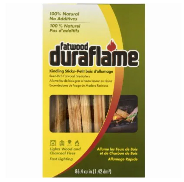 Duraflame Fatwood Firestarters – 12 Sticks - 2lbs.