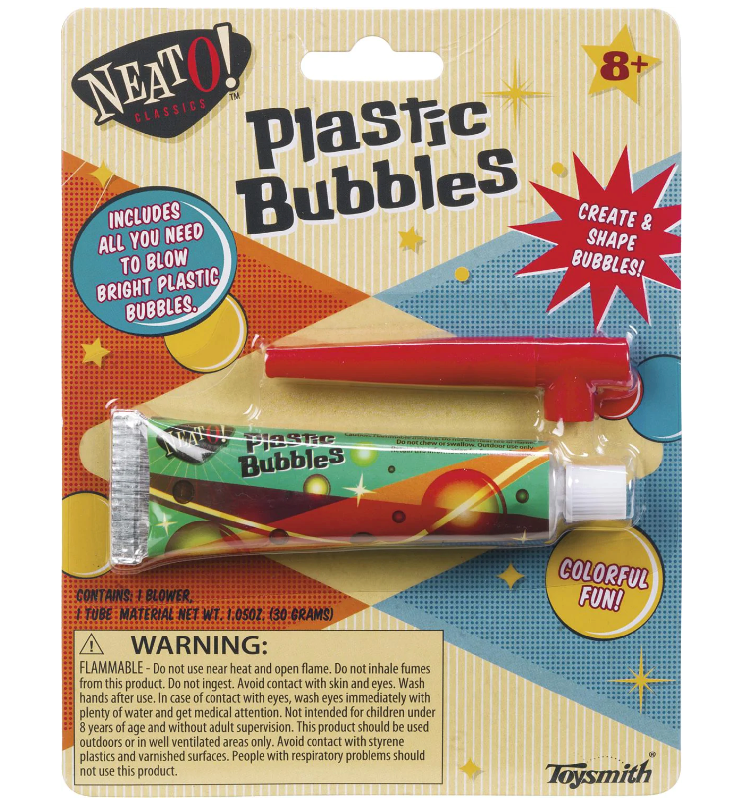 Plastic Blowing Bubbles