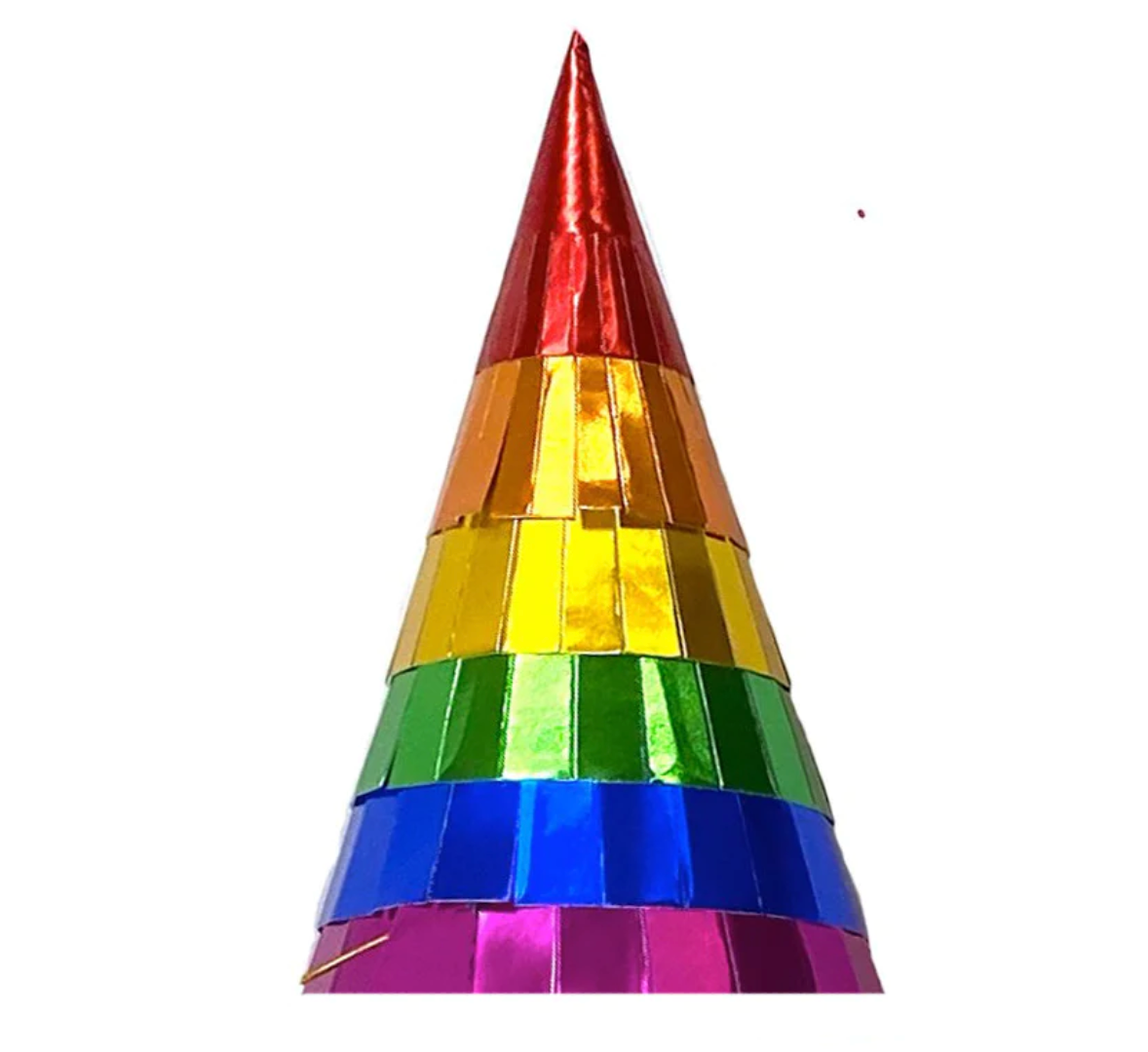 Rainbow Bling Party Hats – Set of 6