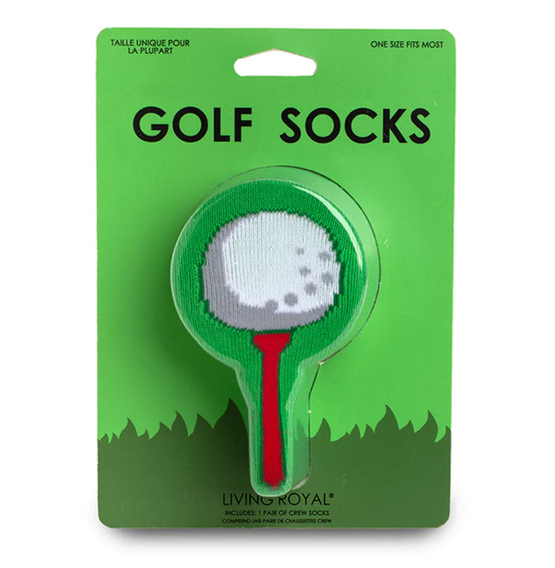 Living Royal 3D Crew Socks – Golf